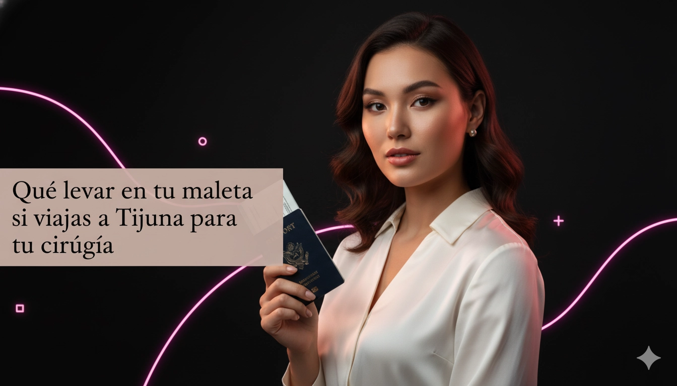 Qué llevar en tu maleta si viajas a Tijuana para tu cirugía